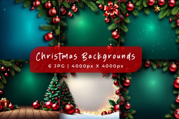 Elevate Festive Projects with Christmas Banner Backgrounds