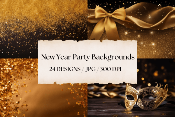 Elevate Your Creative Projects with Premium New Year Party Backgrounds