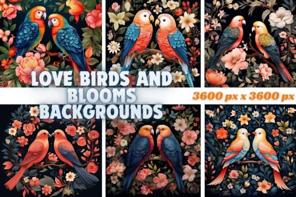 Love Birds and Blooms Backgrounds: Your Guide to Romantic Design