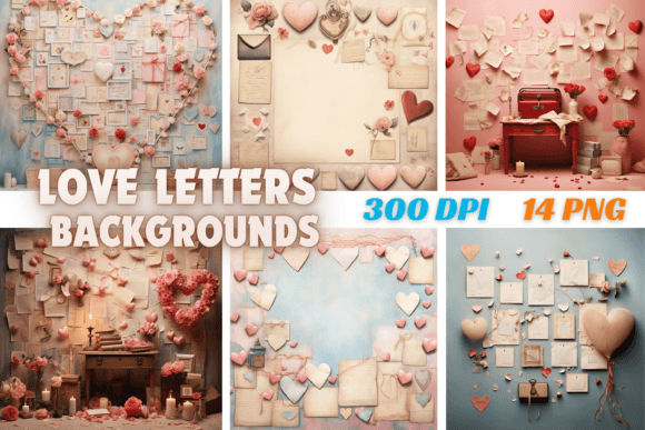 Love Letters Valentine's Day Backgrounds: A Designer's Guide to Romantic Nostalgia