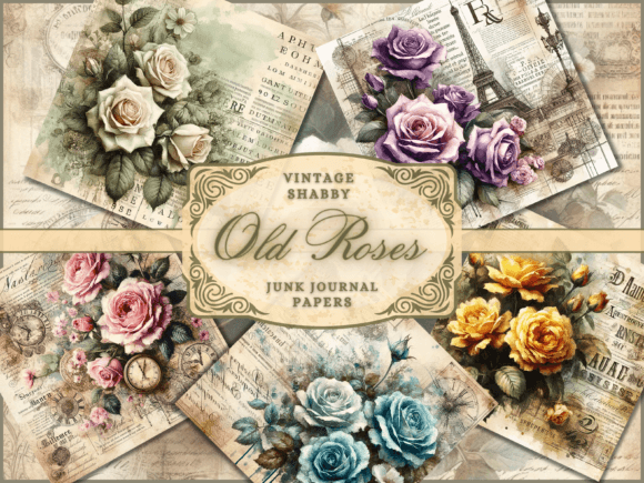 Timeless Elegance: Unpacking Vintage Floral Backgrounds Rose Flowers