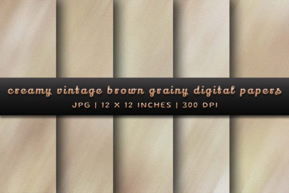 Timeless Textures: The Allure of Creamy Vintage Brown Grainy Backgrounds