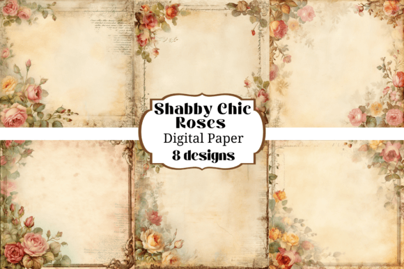 Unlocking Creativity with Vintage Shabby Chic Journal Backgrounds