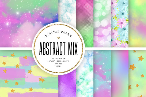 Unlocking the Power of Abstract Backgrounds Mix