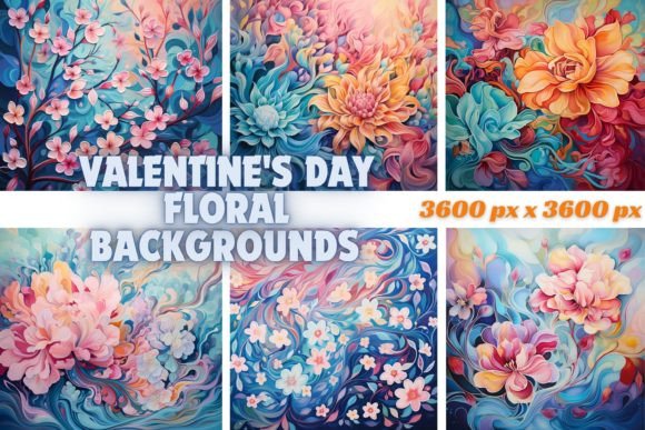 Valentine's Day Floral Backgrounds: Your Design Secret Weapon